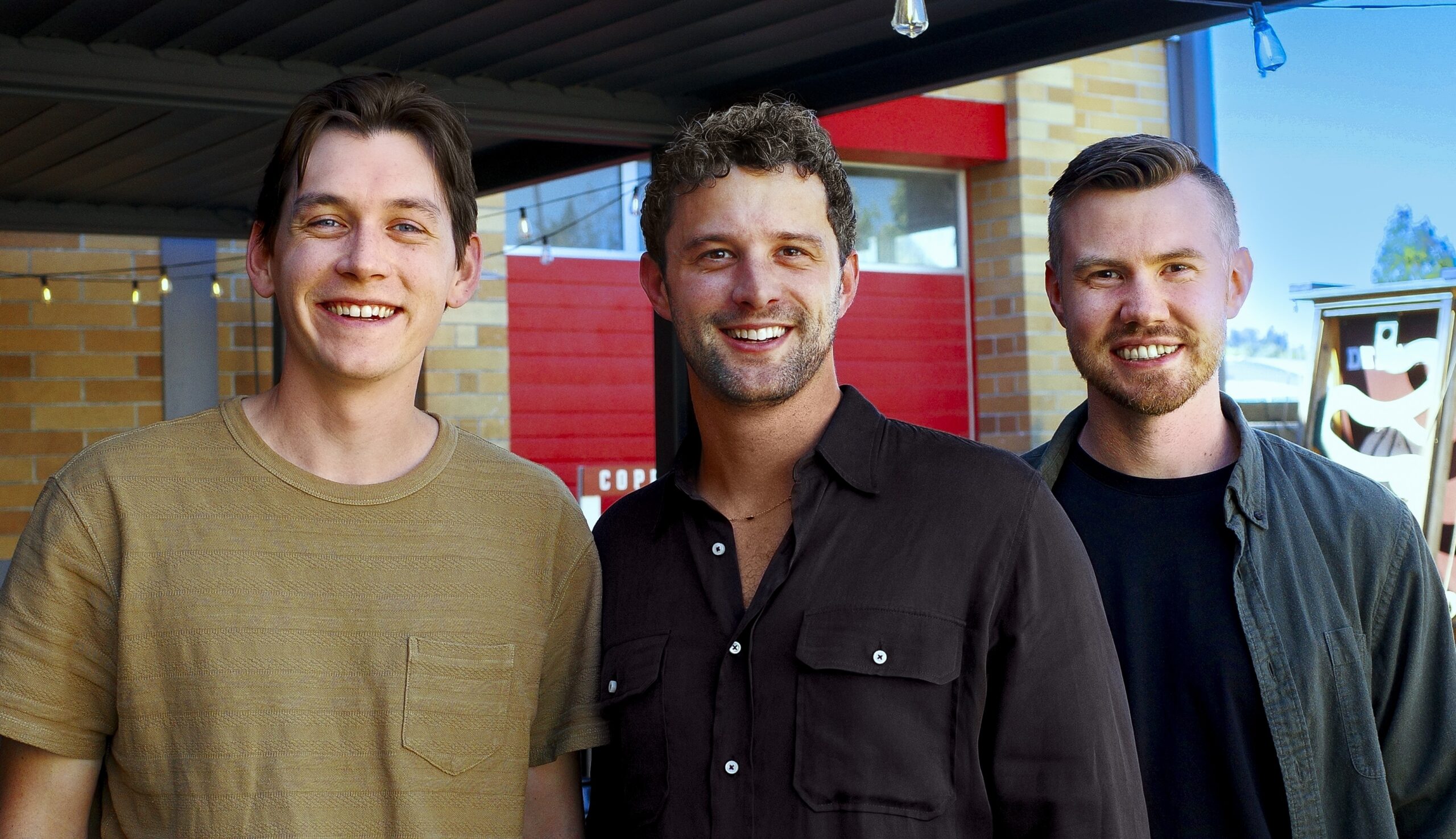 Levanta Co-Founders pictured from left to right: Ian Brodie, CEO; Rob Schab, CMO; Spencer McKenney, CTO
